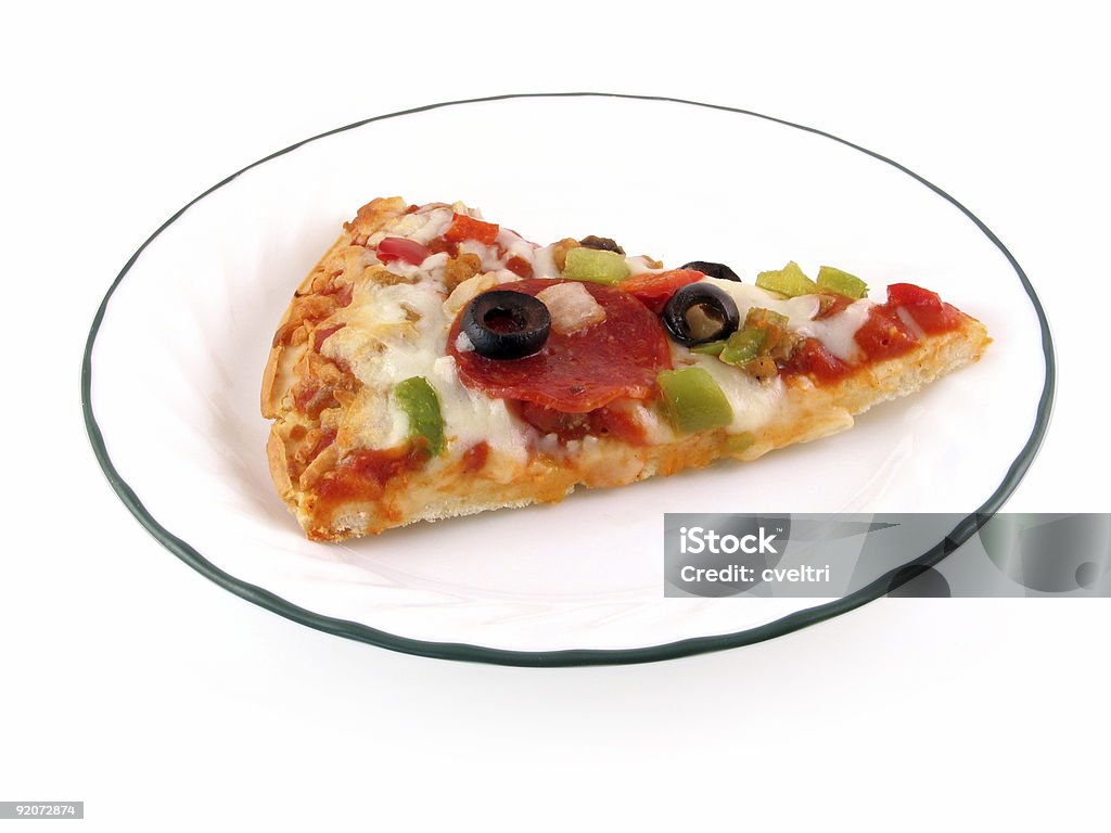 Slice of Pizza  Color Image Stock Photo