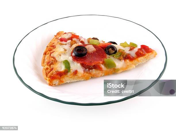 Slice Of Pizza Stock Photo - Download Image Now - Color Image, Food and Drink, Horizontal