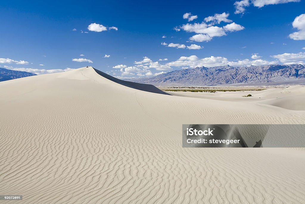 Dunes à Mesquite Flats - Photo de Bleu libre de droits