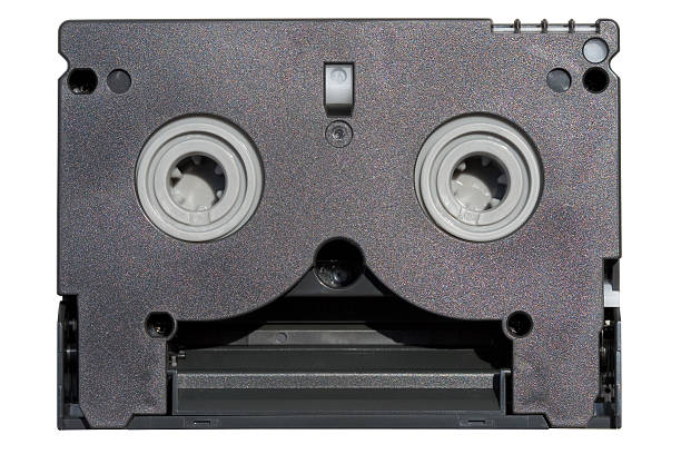 minidv кассеты, reverse - dv cassette case стоковые фото и изображения