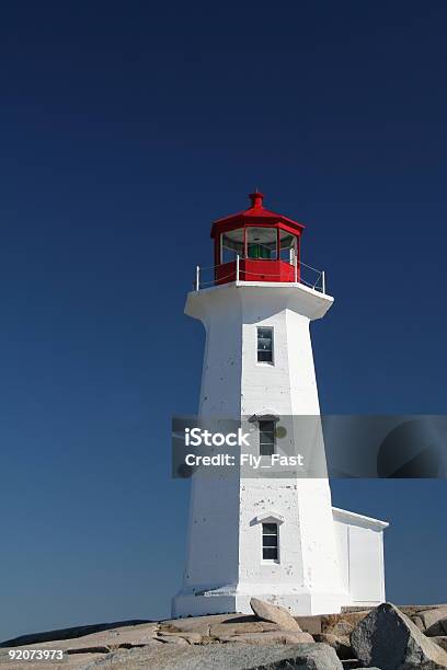 Peggys Cove Lighthouse - zdjęcia stockowe i więcej obrazów Bez ludzi - Bez ludzi, Fotografika, Obraz w kolorze