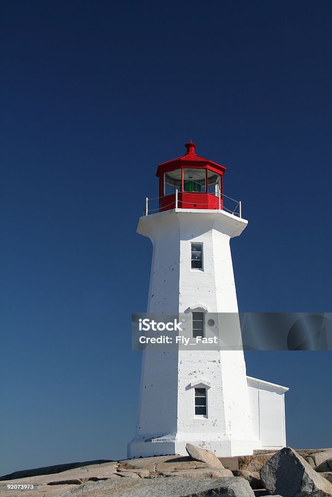 Farol Peggys Cove - Royalty-free Fotografia - Imagem Foto de stock