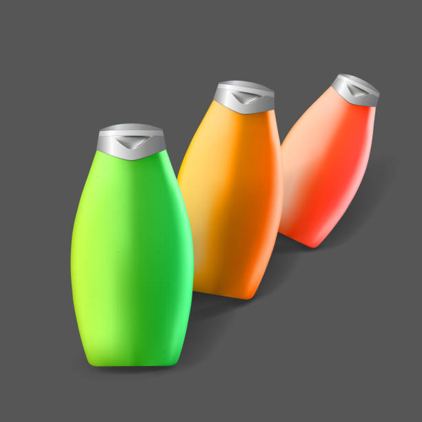 istock Mockup template for branding and product designs. Isolated realistic plastic bottles with unique design. Easy to use for advertising branding and marketing. 920743746