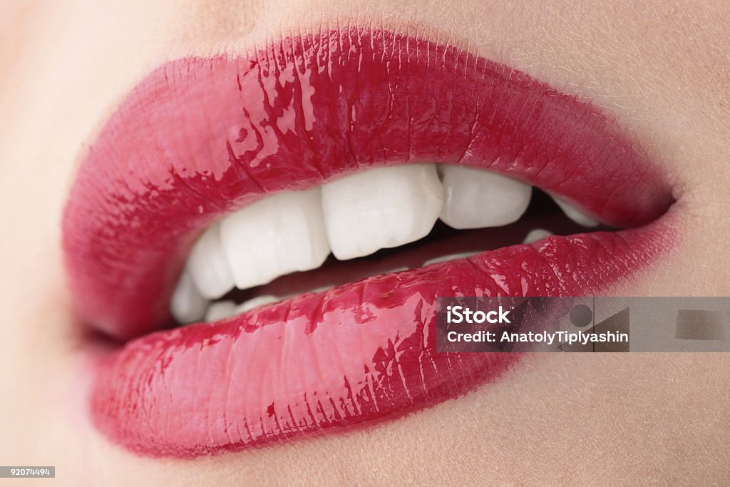 lips  Adult Stock Photo