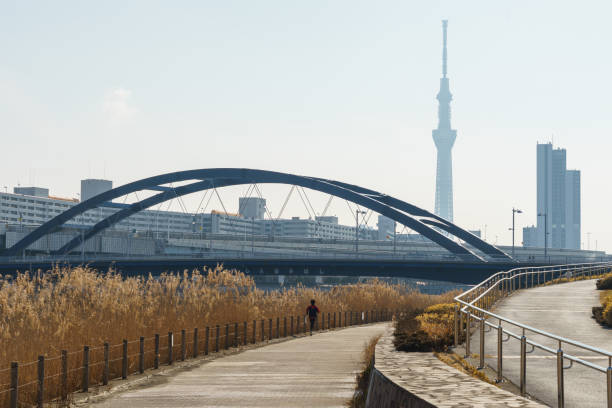 istock River side Promenade in Japan 920746896