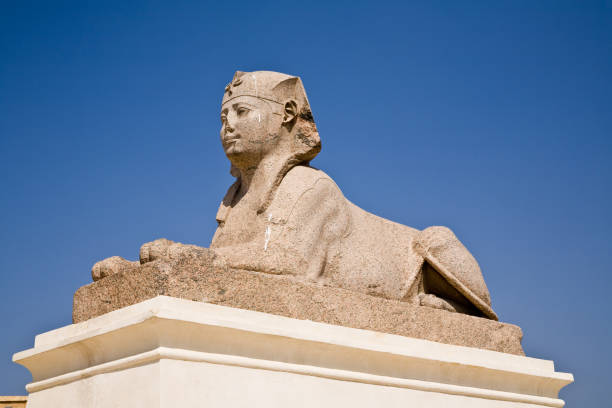 istock Sphinx at Pompey's Pillar, Alexandria 920749278
