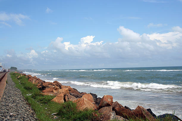 istock Blue sky and the sea 92075022