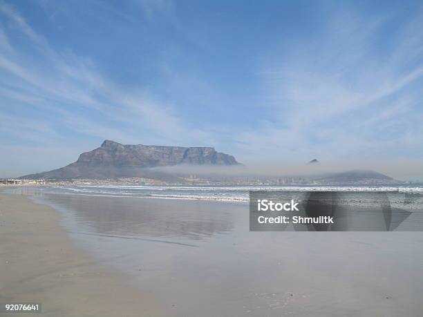 Table Mountain Stock Photo - Download Image Now - Africa, Beach, Blue