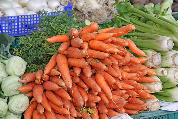 istock Fresh vegetables in farmer's market 92077690