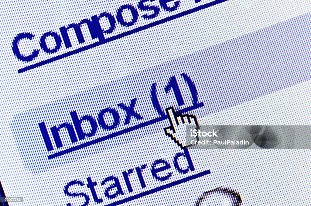 Inbox  E-Mail Inbox Stock Photo