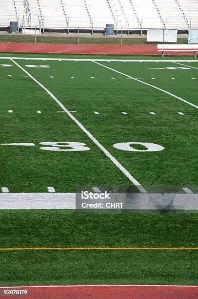 Thirty Yards Stock Photo - Download Image Now - Activity, American Football - Ball, American Football - Sport