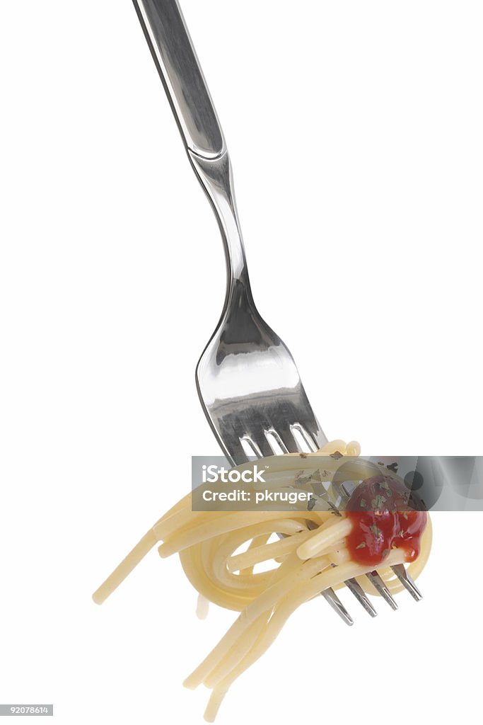 spaghetti - Foto stock royalty-free di Avvolto