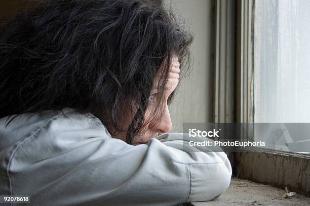 Poverty Stock Photo - Download Image Now - Dirty, Sadness, Window