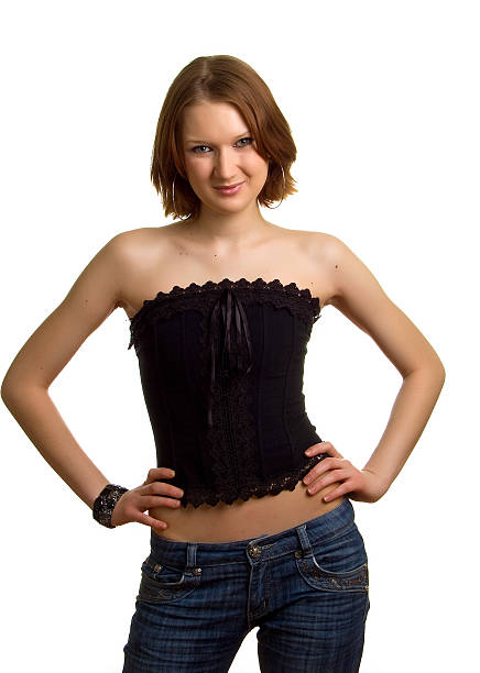 istock girl in corset and jeans 92079212
