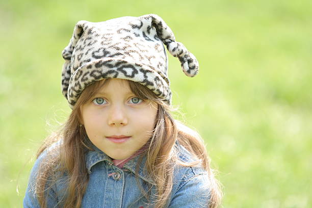 istock Girl on green gras 92079706