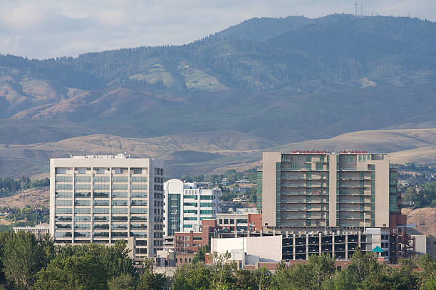 istock Buildings in downtown Boise, Idaho 92080374