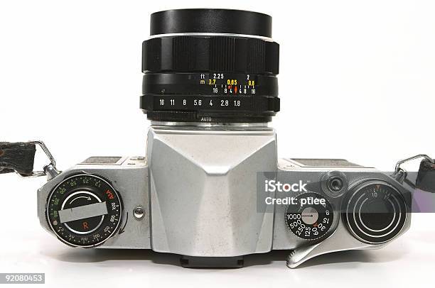 トップのヴィンテージ機械的仕様カメラ - アルミニウムのストックフォトや画像を多数ご用意 - アルミニウム, インストラクションマニュアル, カットアウト