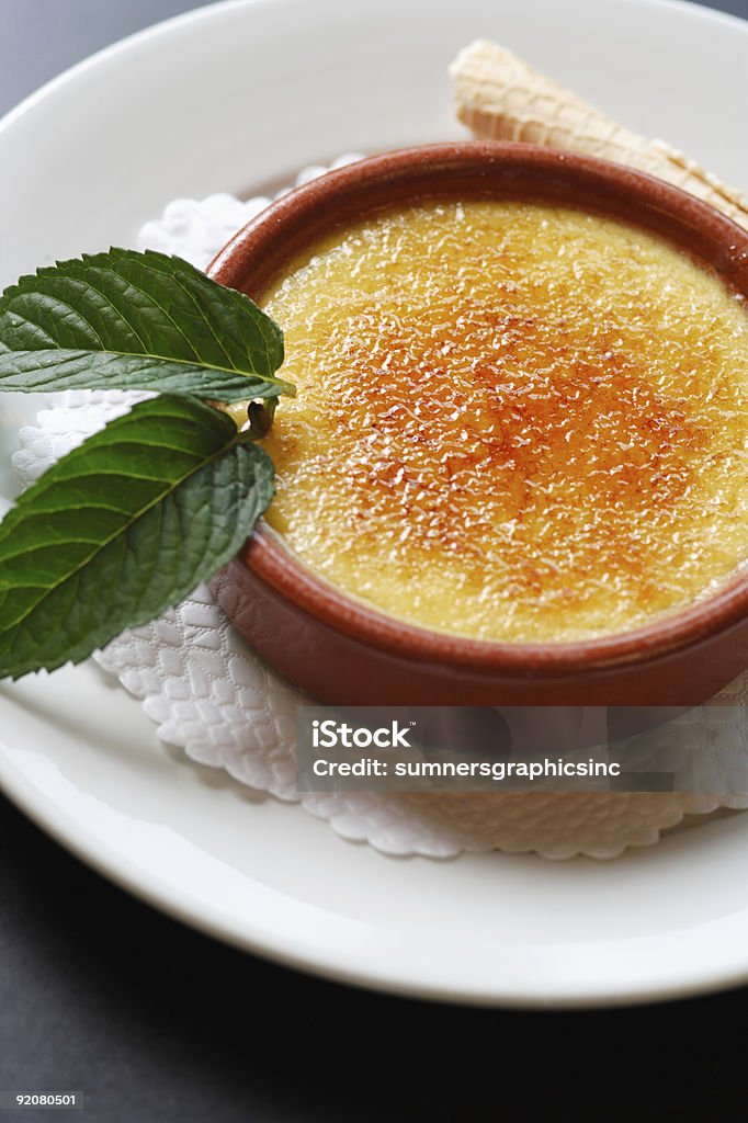 Creme Brulee  Creme Brulee Stock Photo