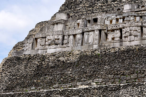 istock Ancient Mayan Carvings at Xunantunich in Belize 92080744