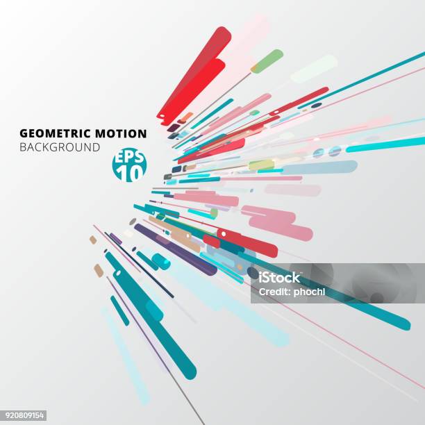 현대 스타일 구성 관점에서 화려한에 다양 한 라인 대각선 둥근 모양으로 이루어진 기하학적 추상화 합니다 추상적인에 대한 스톡 벡터 아트 및 기타 이미지