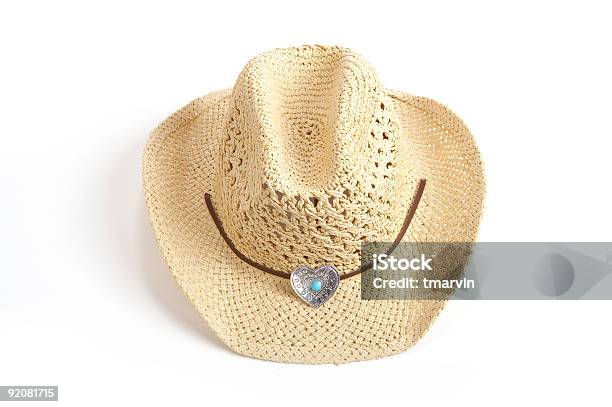 Foto de Cowgirl Chapéu e mais fotos de stock de Artigo de vestuário para cabeça - Artigo de vestuário para cabeça, Chapéu, Chapéu de Cowboy