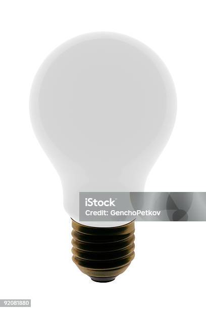 Lamp White Stock Photo - Download Image Now - Color Image, Cut Out, No People