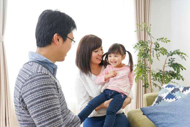 istock Family having fun at home 920823398