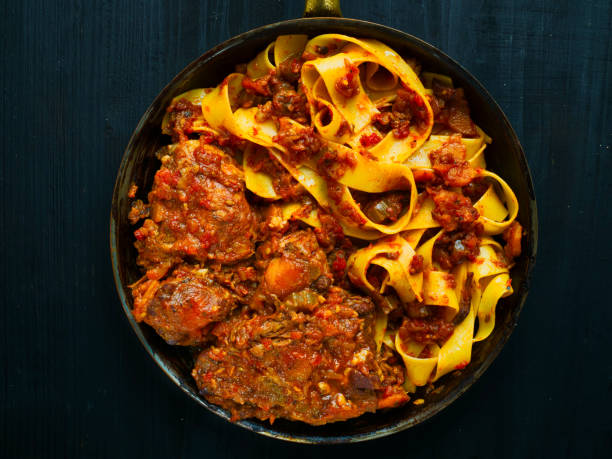 istock rustic italian oxtail ragu pappardelle pasta 920823450