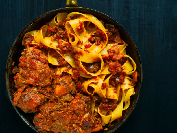 istock rustic italian oxtail ragu pappardelle pasta 920823460