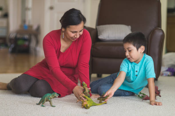 istock Mom and Son Playtime 920823546