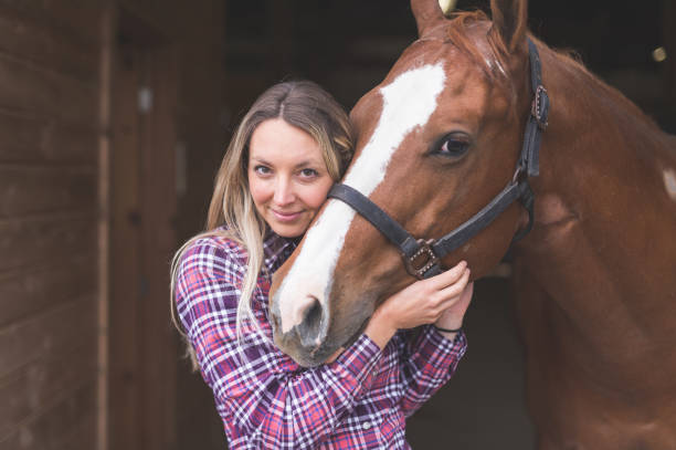 istock A Woman and Her Horse 920831018