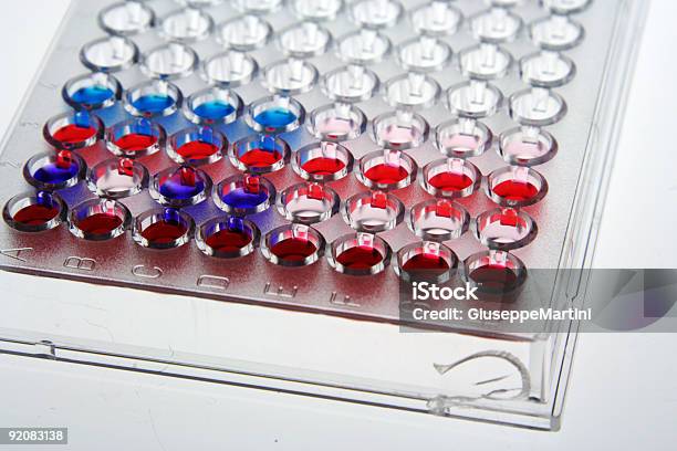 Prueba De Placas De Microvaloración Foto de stock y más banco de imágenes de ADN - ADN, Agricultura, Asistencia sanitaria y medicina