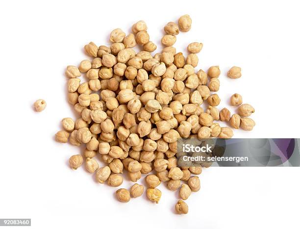 Chickpea Stock Photo - Download Image Now - Color Image, Cut Out, Horizontal