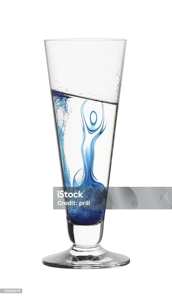 surreal cocktail-Glas - Lizenzfrei Alkoholisches Getränk Stock-Foto