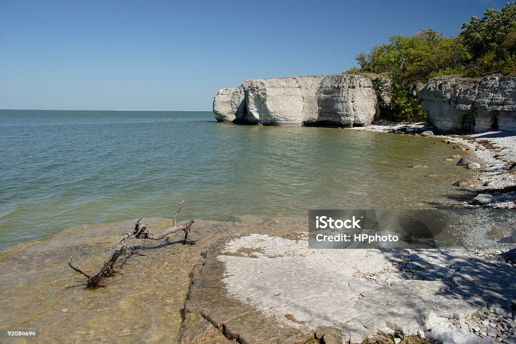 Les falaises de falaise - Photo de Manitoba libre de droits