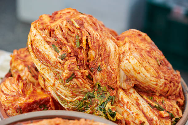 istock Kimchi, Korean spicy pickles 920847728