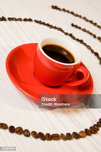 Red Espresso Coffee Stock Photo - Download Image Now - Color Image, No People, Photography
