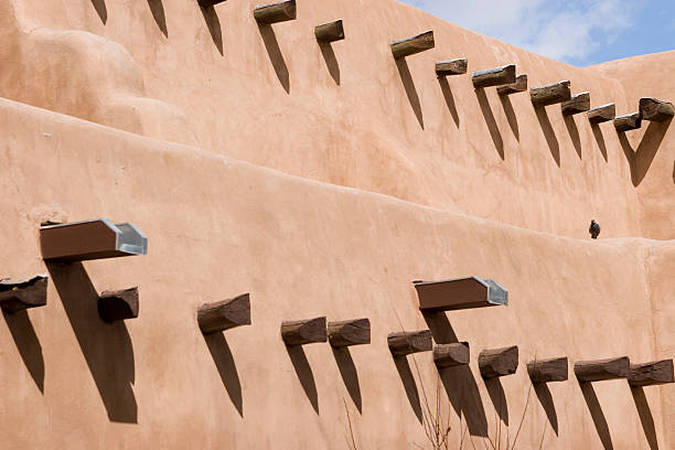 istock Adobe walls and beams detail 92085042