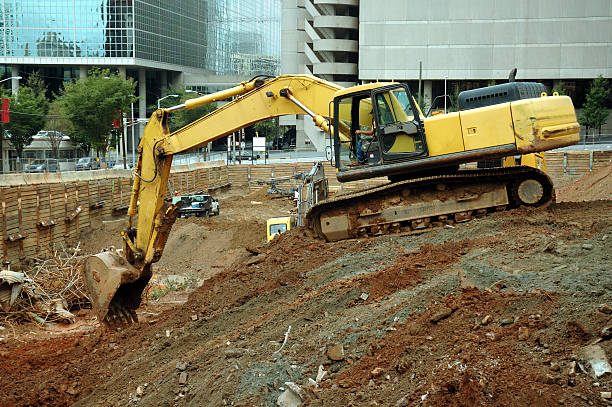 Construção-Centro da cidade - foto de acervo