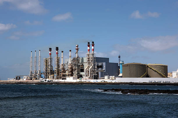 istock Desalination plant on the ocean 92085519
