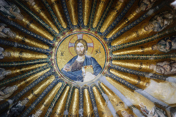 istock Mosaic of Jesus Christ 92085621