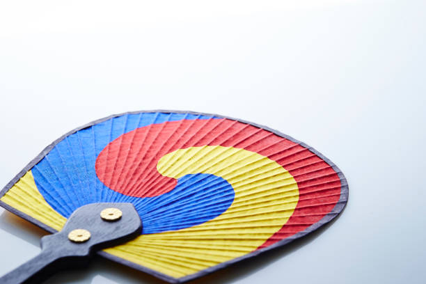 istock Traditional Korean fan 920859514