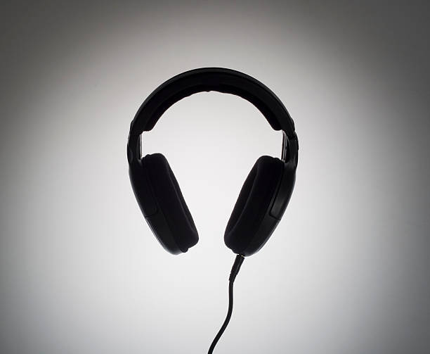 istock Back lit Headphones urban vibe 92086073