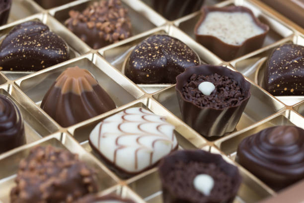 istock Box of chocolate candies 920880130