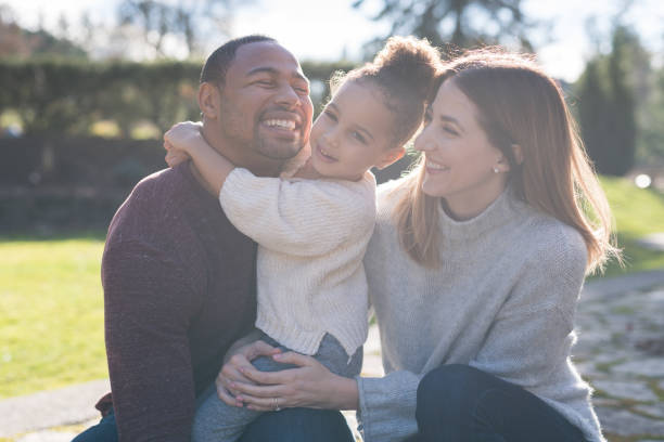 istock Mixed-Race Family Portrait 920889360