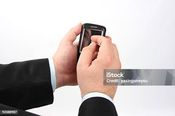 Foto de Palm Telefone e mais fotos de stock de Mensagem de Texto - Mensagem de Texto, Telefone dobrável, Atleta reserva