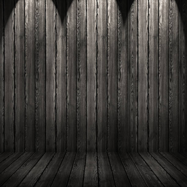 istock Wood texture background. black wood wall and floor 920905196