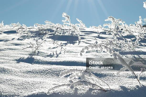 Winterlandschaft Stockfoto und mehr Bilder von Berg - Berg, Blau, Farbbild