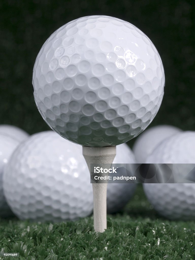 Bola de Golfe com várias bolas-grande - Royalty-free Fotografia - Imagem Foto de stock
