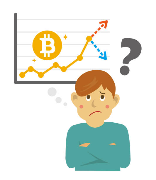 istock A man who wonders whether the value of bitcoin will rise or fall in the future. 920920758